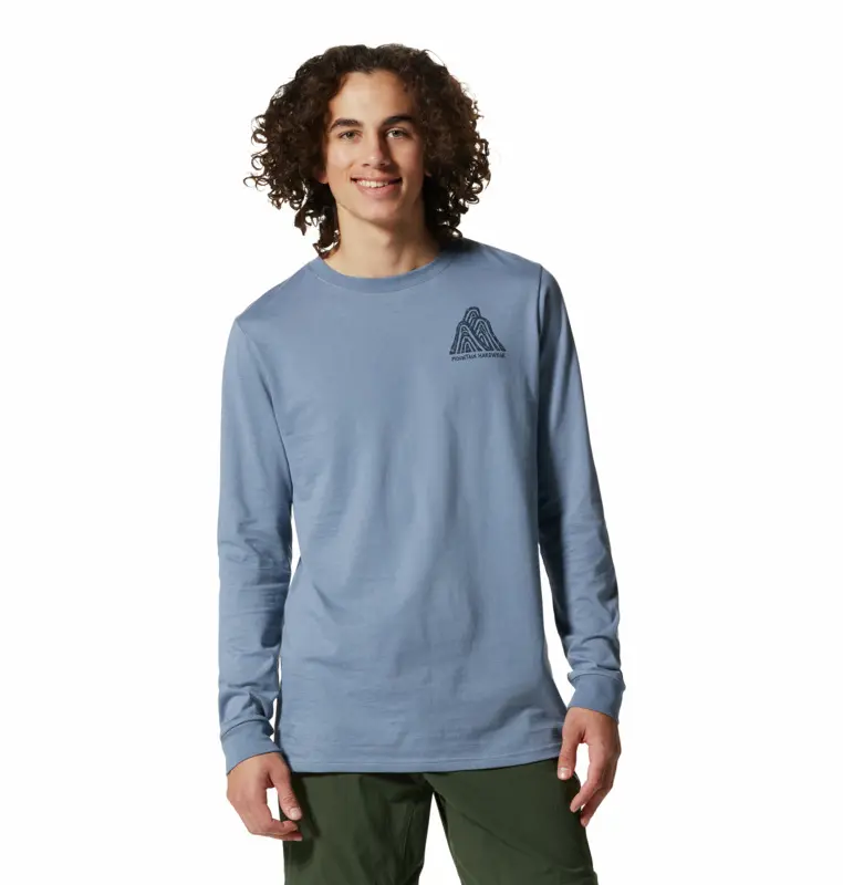 MOUNTAINTOPS LONG SLEEVE TEE for men available