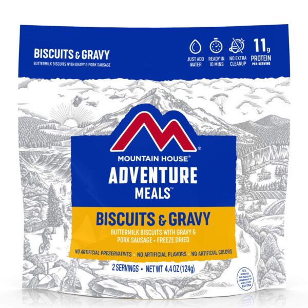 BISCUITS AND GRAVY POUCH is available for sale