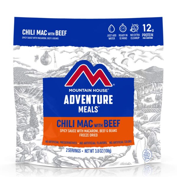 CHILI MAC WITH BEEF POUCH is available for sale